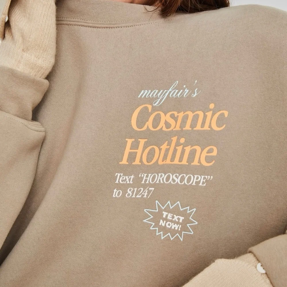 Mayfair's Cosmic Hotline Sweatshirt + Sweatpants Set - Picture 9 of 10